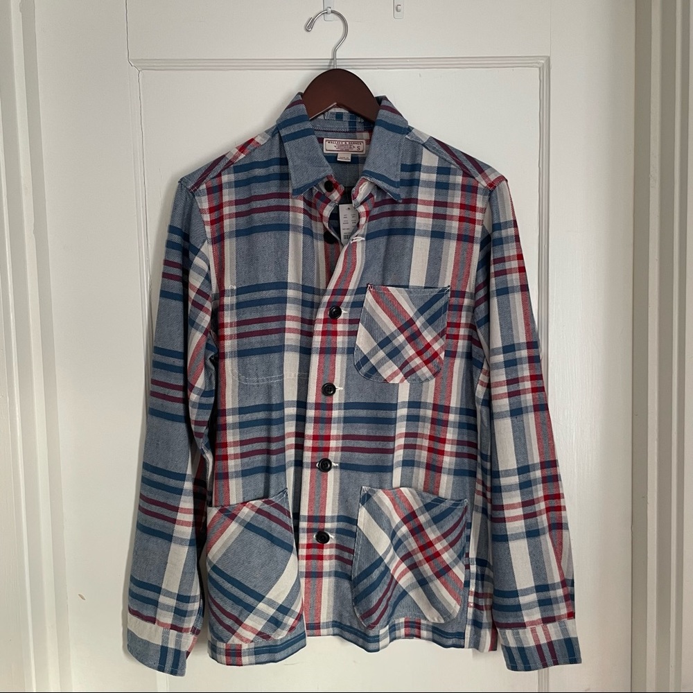 J.Crew Wallace & Barnes Plaid Chore Coat (Men’s Size Small)
